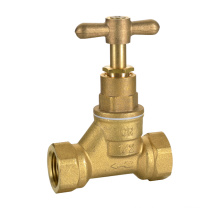 J5310 brass globe valve with T handle brass stopcock